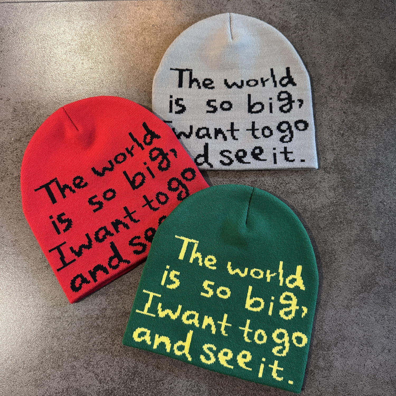 Gorro de Malha Jacquard