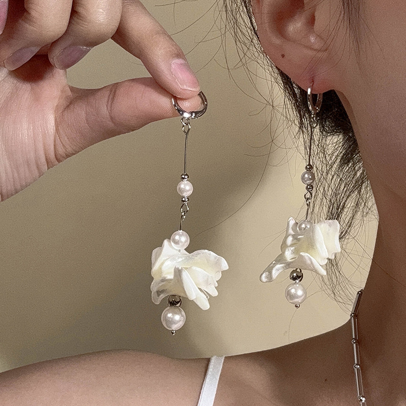 Set Collana e Orecchini in Conchiglia