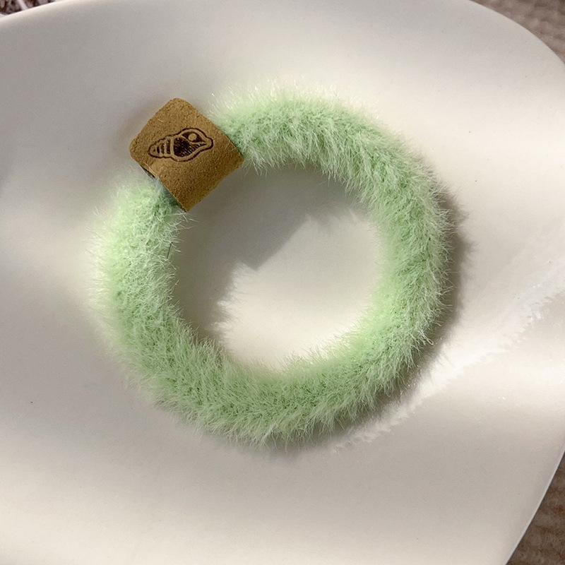 Pluche Haarelastieken Set