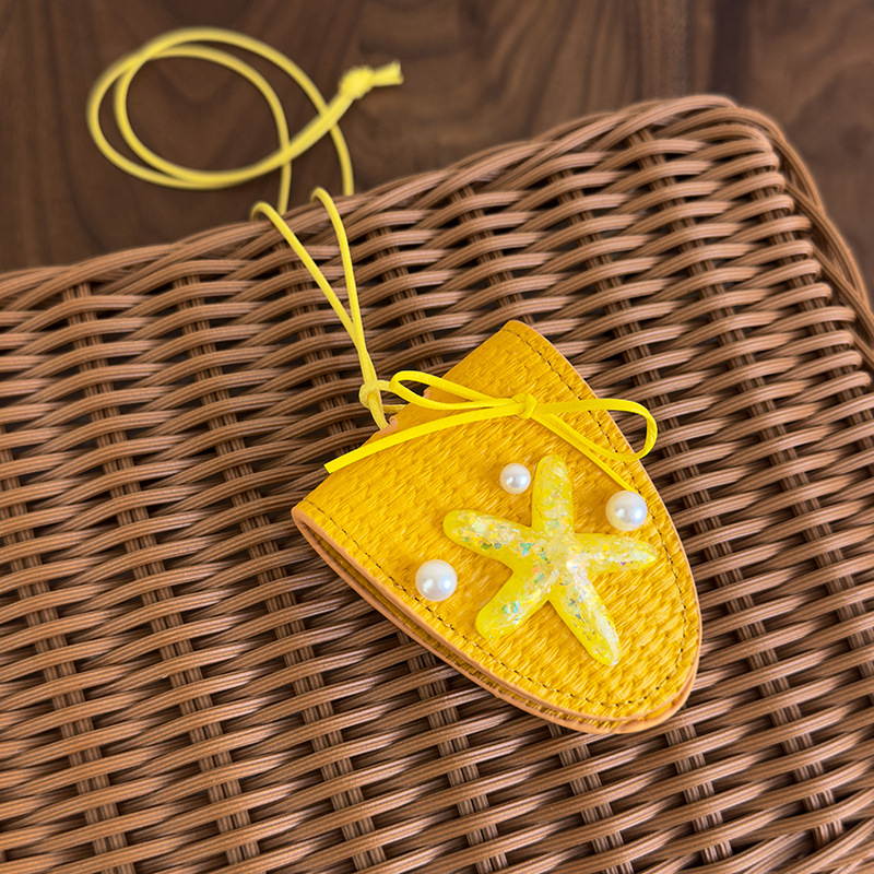 Straw Starfish Glasses Chain