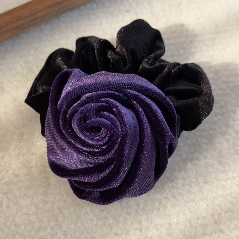 Velvet Rose Scrunchie