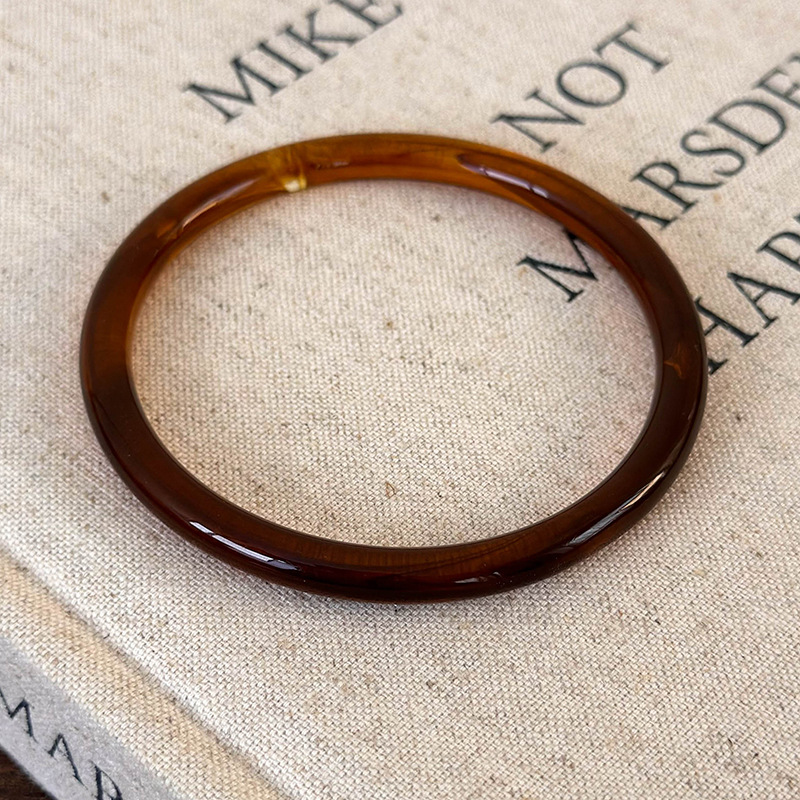 Ακανόνιστο Ευρύ Βραχιόλι Ακρυλικού Ακετάτου