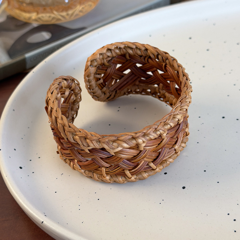 Pulsera de Bambú Tejida