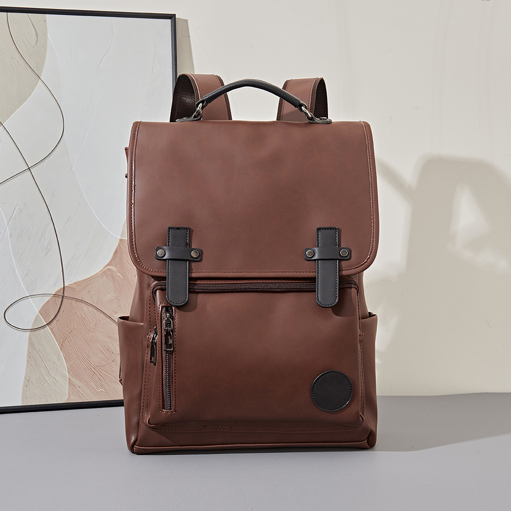 남성 대용량 플랩 백팩