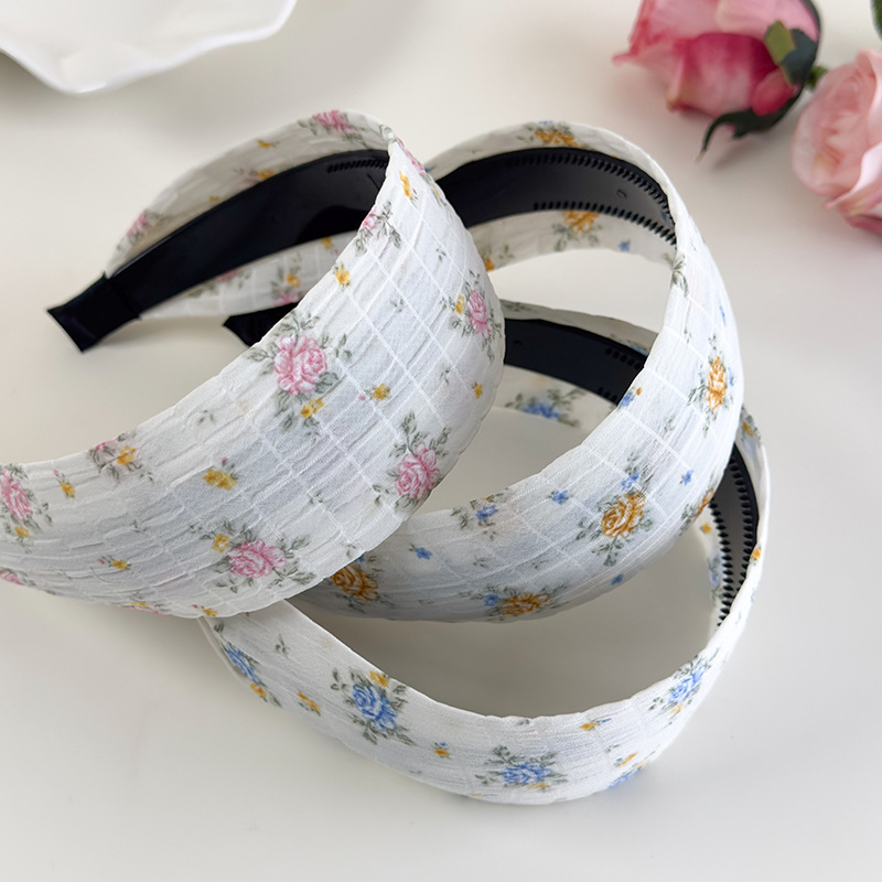 Bandă de Păr Florală Țărească Franceză