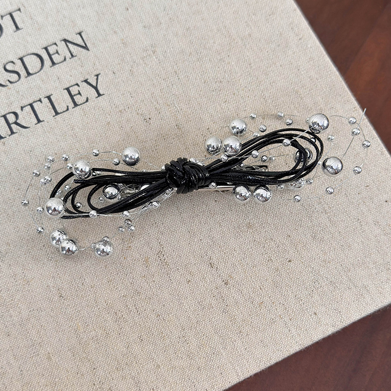 Barrette à Cheveux avec Chaîne à Billes