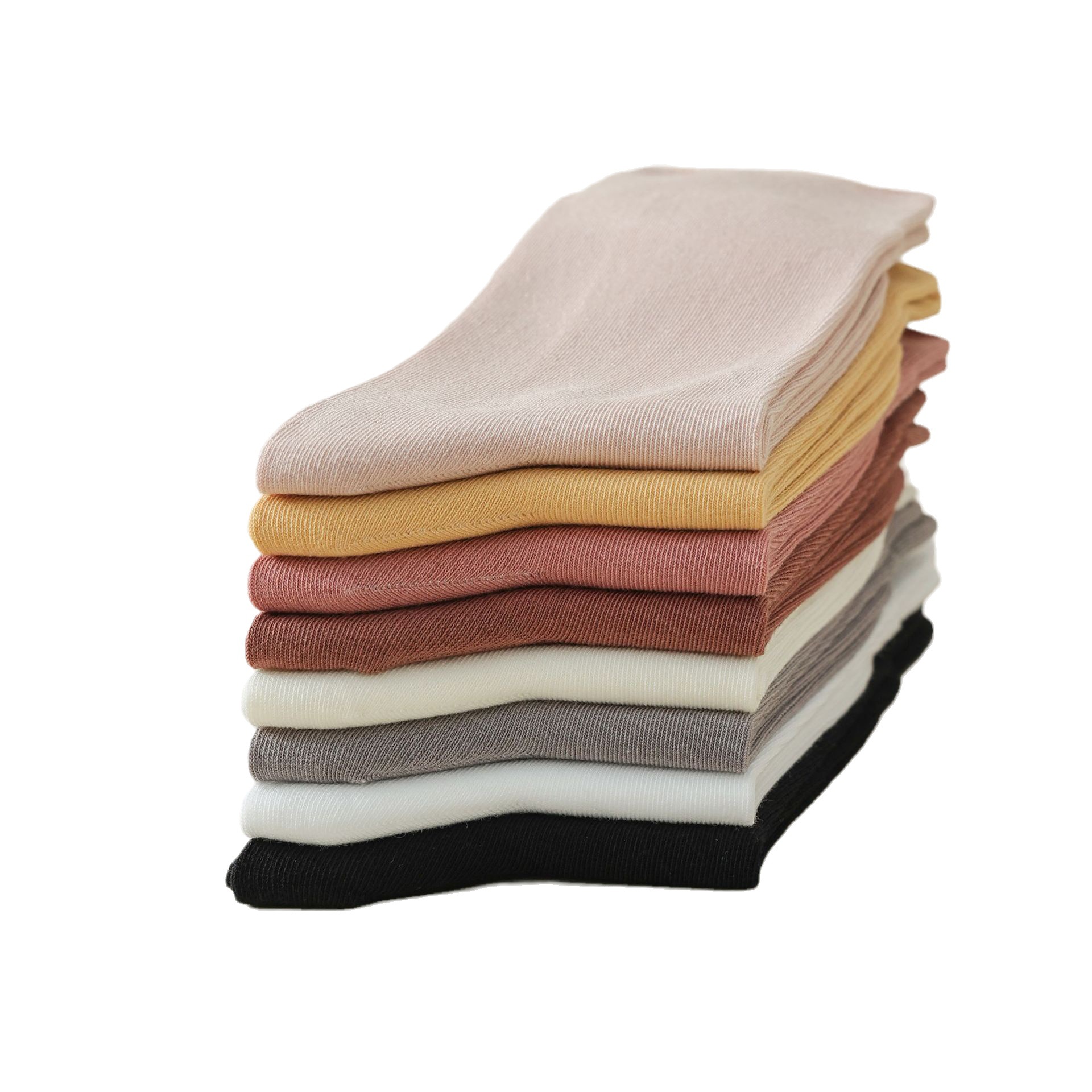 Meias Femininas Mid-Calf Anti-Pilling