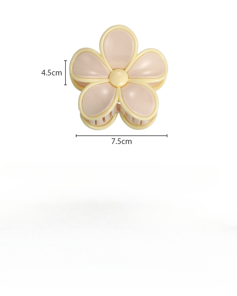 Agrafă de Păr Plastic Florală