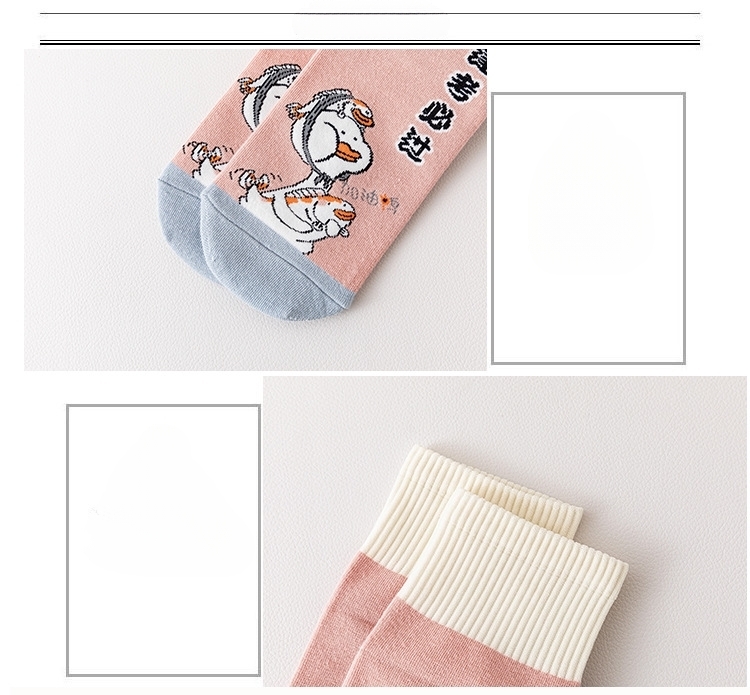 Meias Mid-Calf de Anime para Mulher