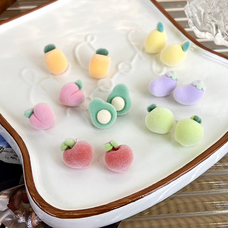 Fruit Stud Earrings