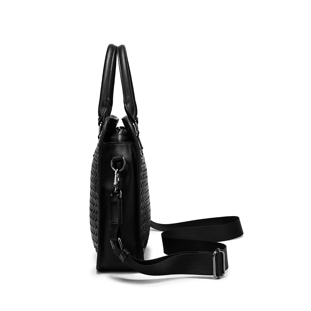 Gewebte Quertrage-Aktentasche für Herren