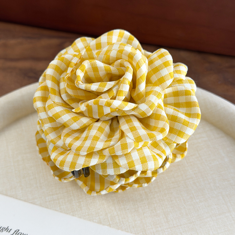 Floral Hair Clips and Scrunchies