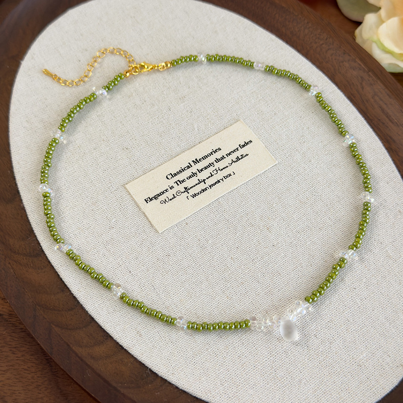 Намисто з Натурального Каміння з Намистинами