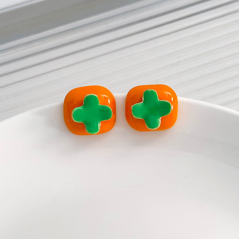 플로럴 프루트 귀걸이