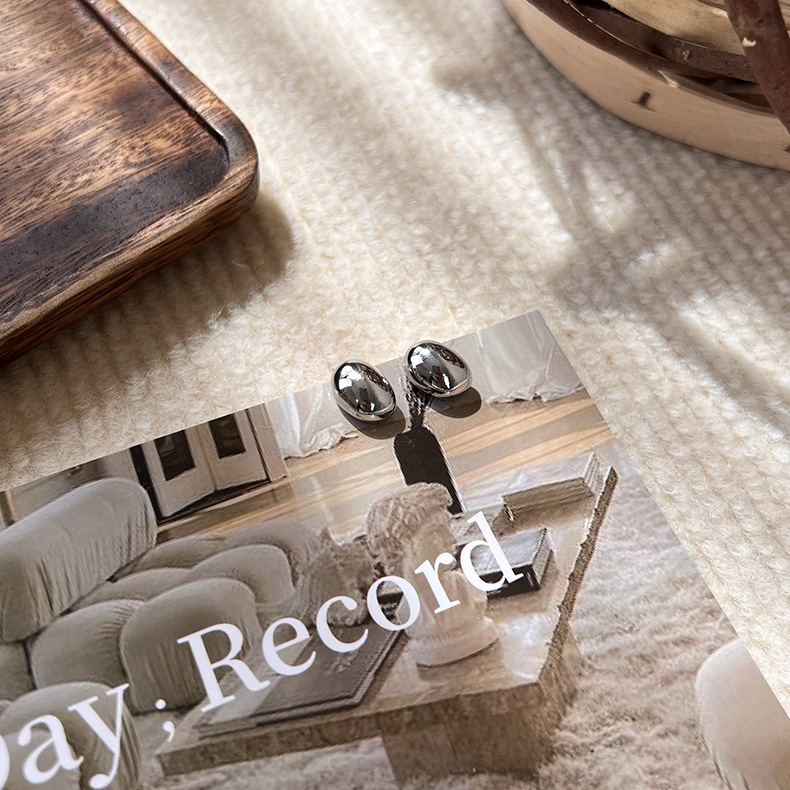 기하학 빈 귀걸이