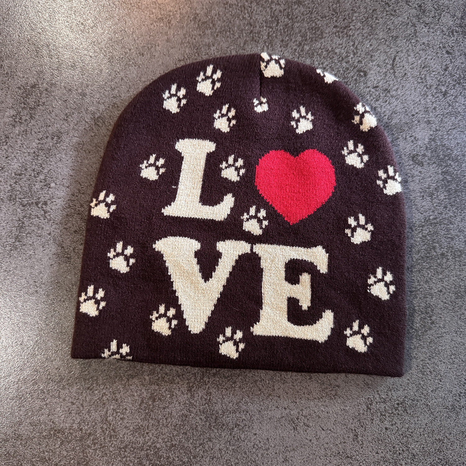 Gorro Jacquard Love Letter