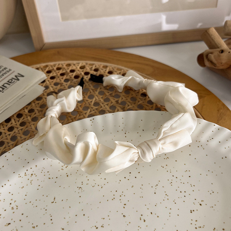 Cinta para el Cabello con Lazo Negro