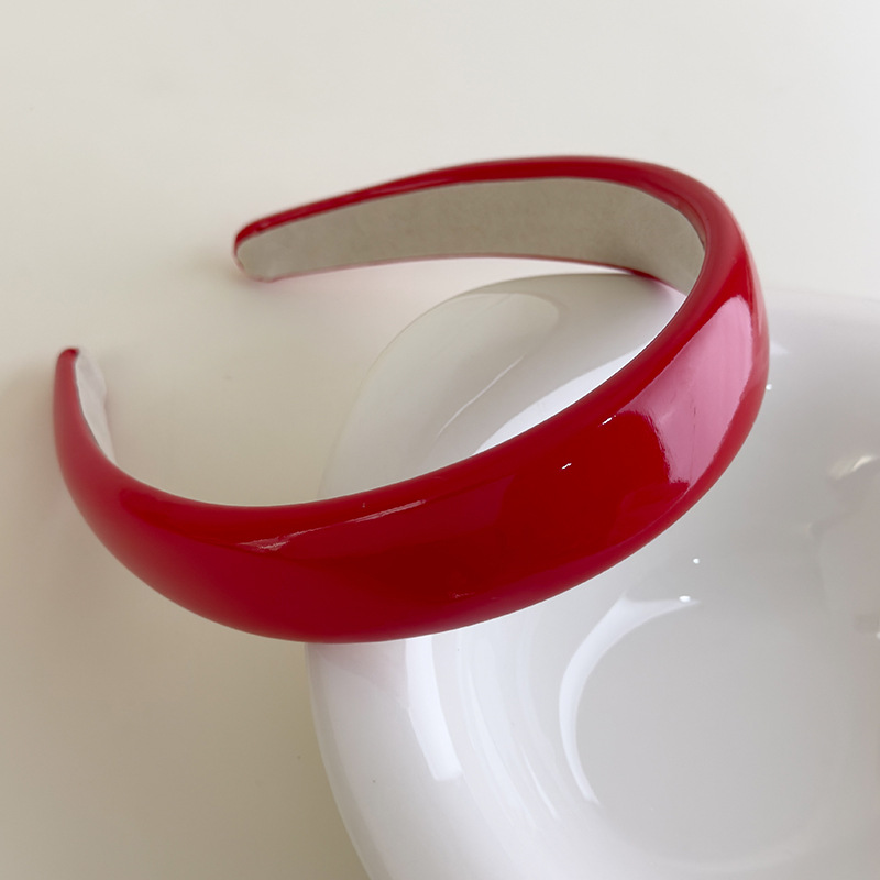 Diadema de Cuero Charol