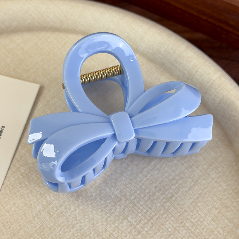 Agrafă de Păr Acrilică cu Fundiță