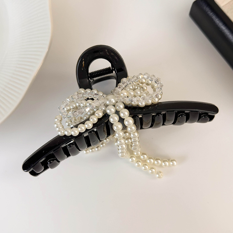 Кришталева Перлова Бант для Зачіски-Пучка