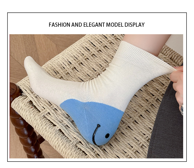 Meias Meia Canela Carinha Sorridente