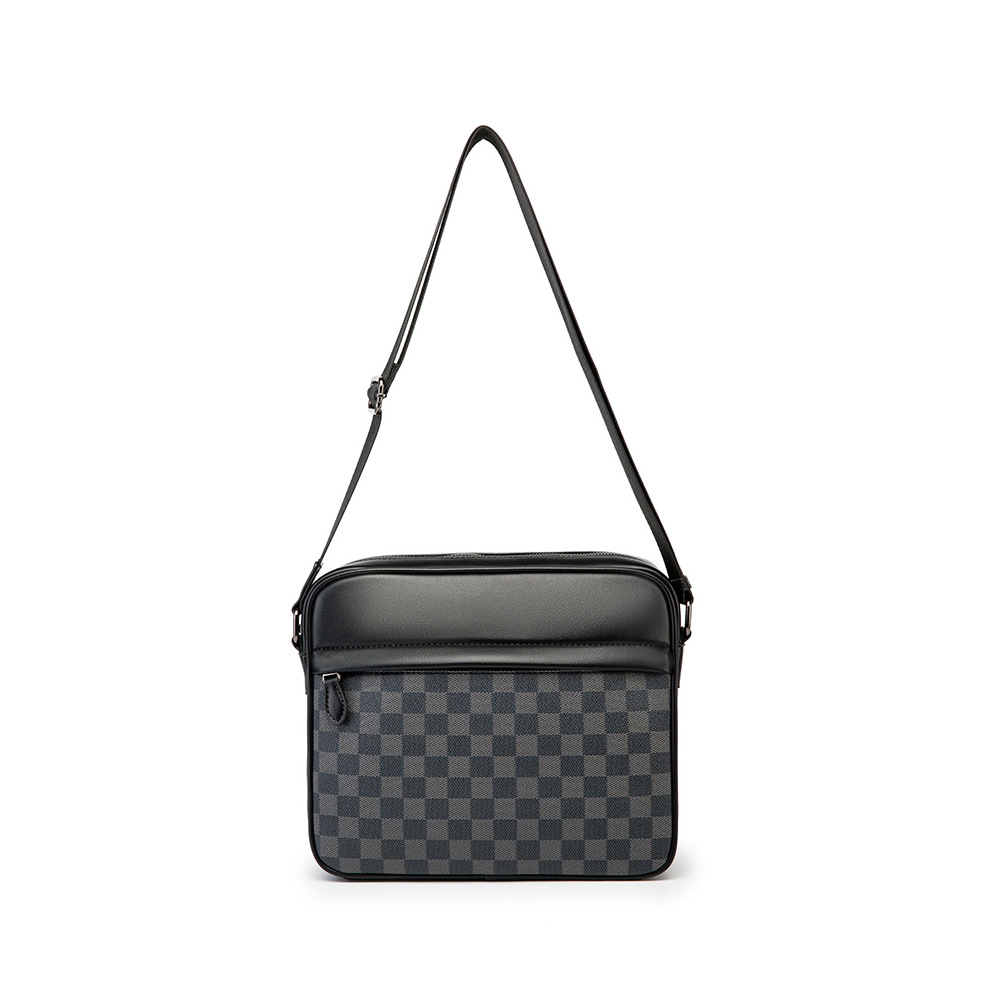 Túi đeo chéo nam kẻ caro