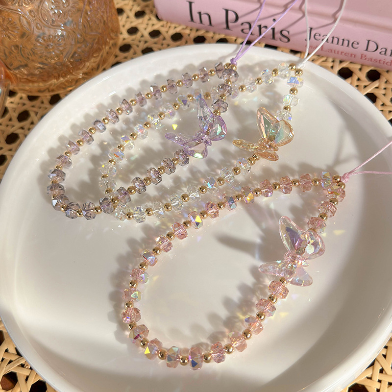 Crystal Phone Lanyard