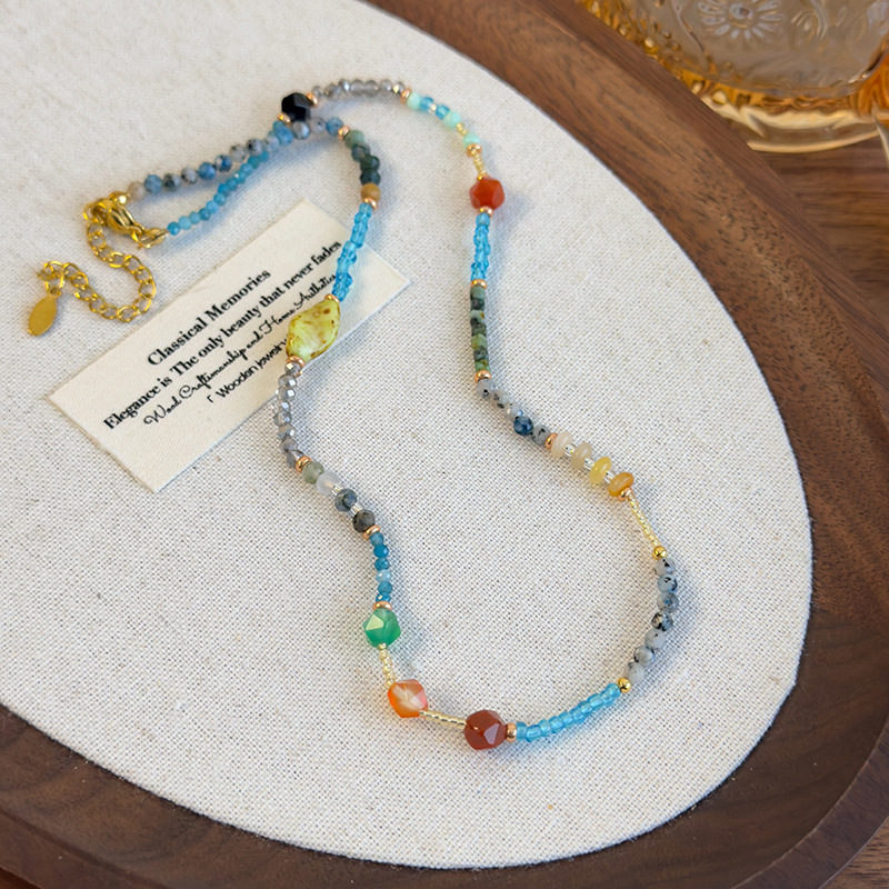 Намисто на ключицю Скляні Намистини