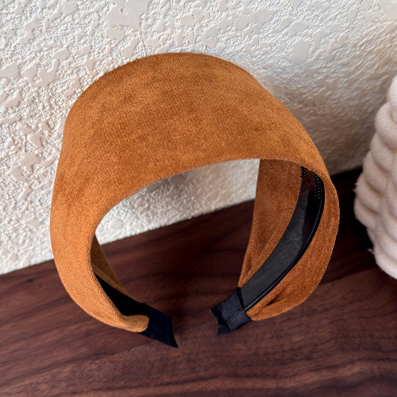 Cinta Ancha para el Cabello de Piel Sintética