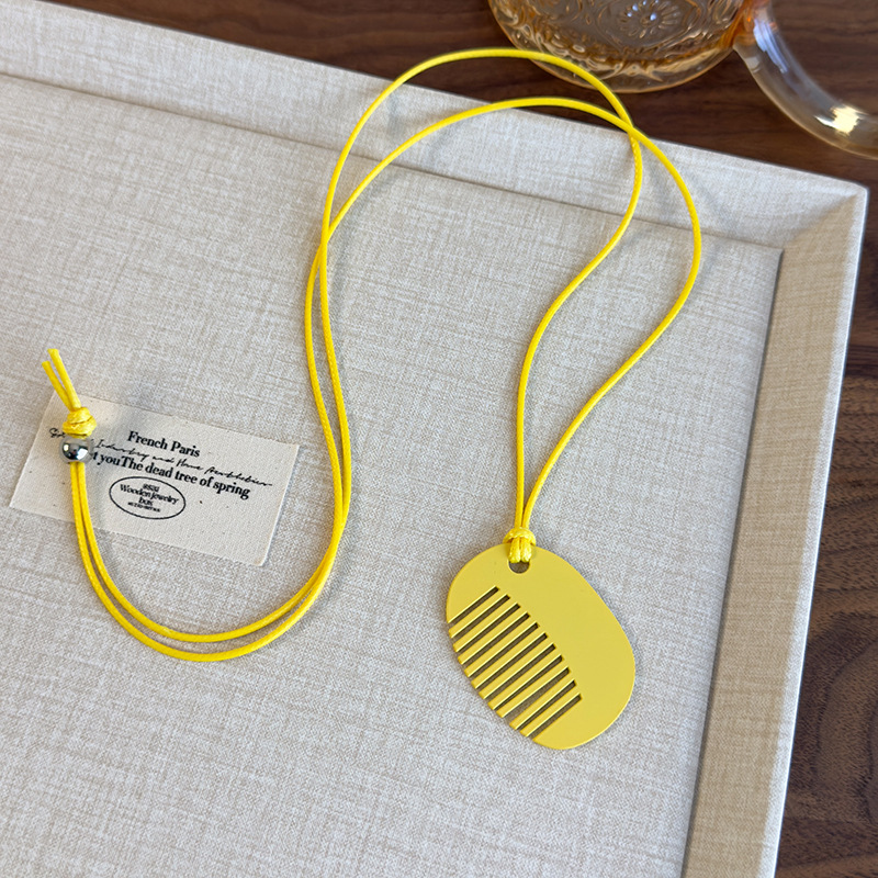 Кольорове Кругле Гребінне Підвісне Намисто