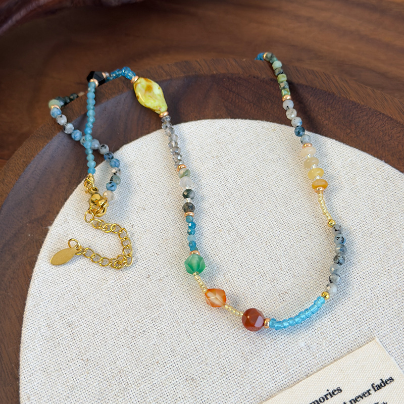 Намисто на ключицю Скляні Намистини