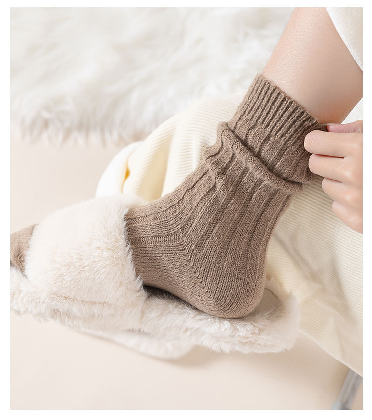 Meias de Lã Mista para Mulher
