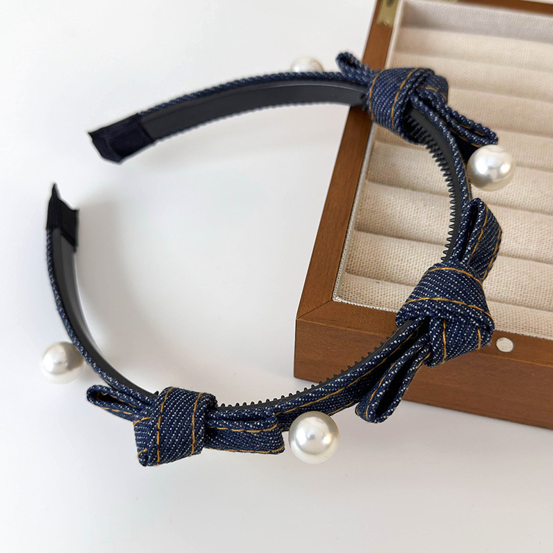 Pinza para el Pelo con Lazo Denim