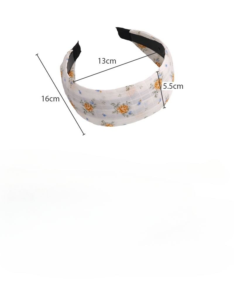 Bandă de Păr Florală Țărească Franceză