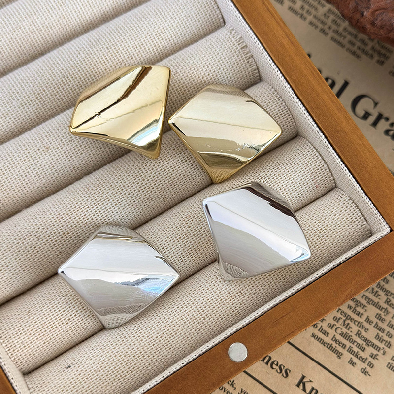 Orecchini Geometrici Rombo e Arco