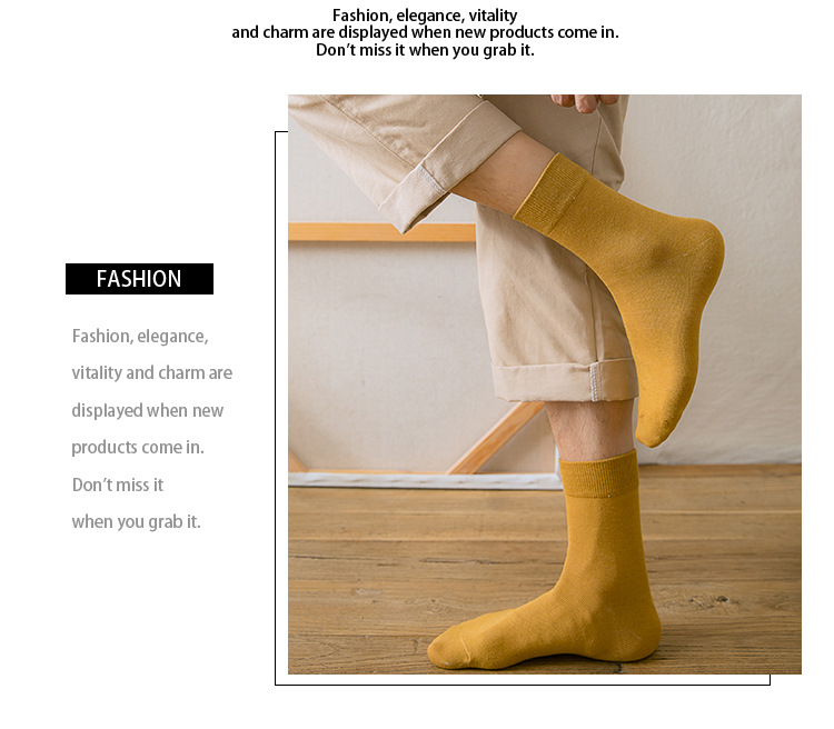 Meias de Algodão Meia-Altura