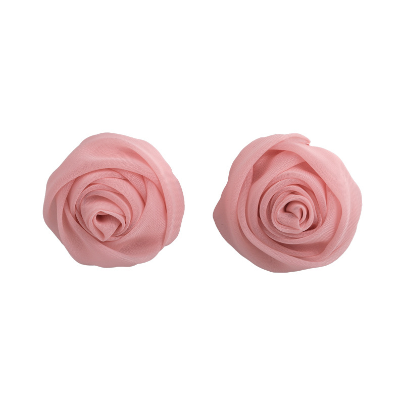 튤립 장미 꽃 귀걸이