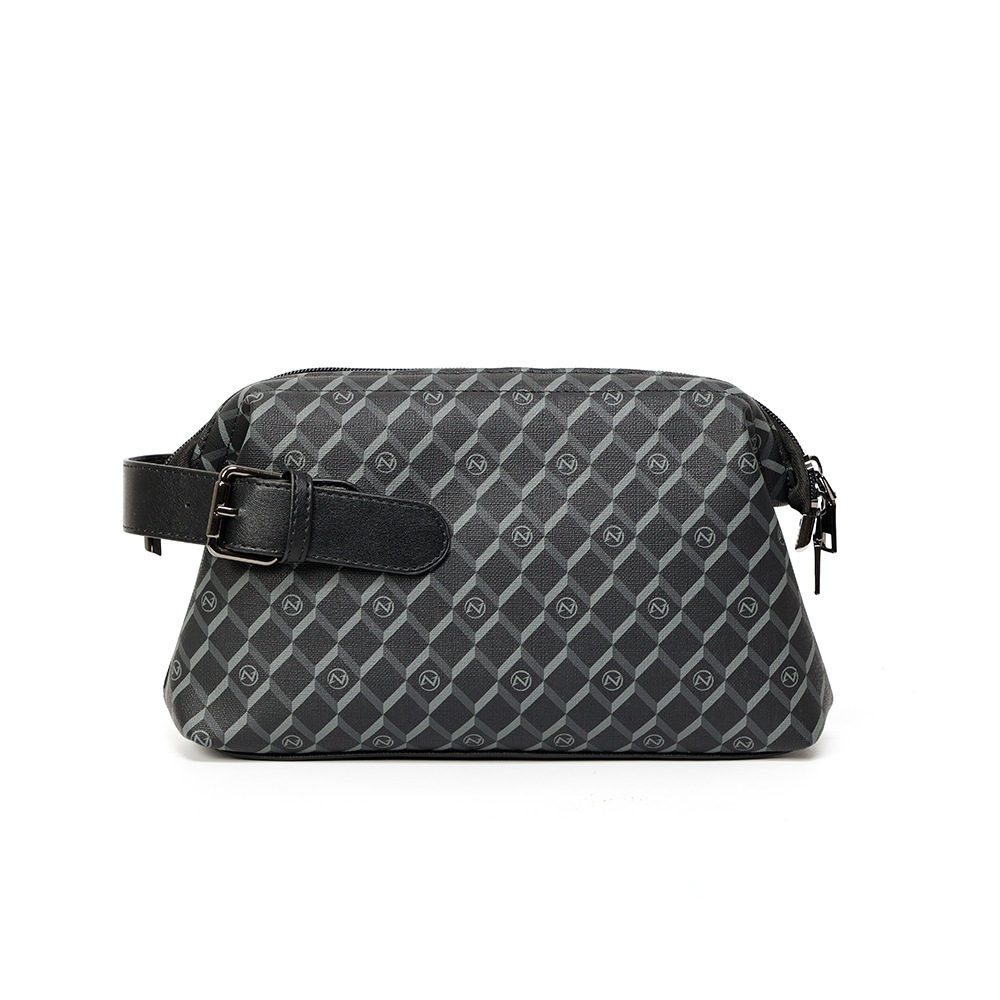 Erkek Puantiyeli Yumuşak Deri Clutch Çanta