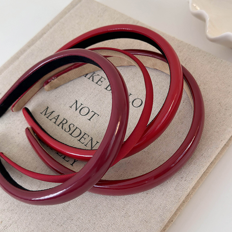 Cinta para el Cabo de Cuero PU Roja