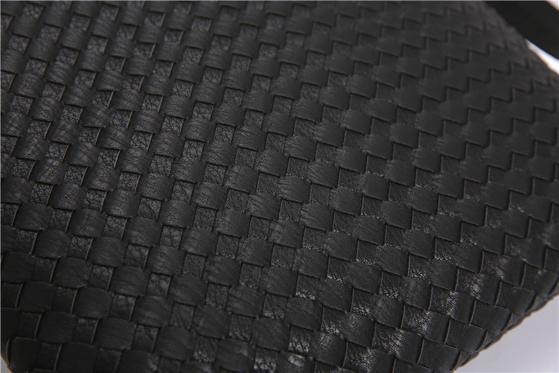 남성 핸드웨븐 크로스바디 백