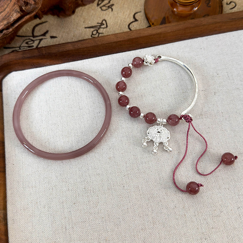 Pół-Bransoletka Kocie Oko