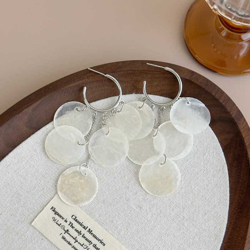 Shell Tassel Earrings