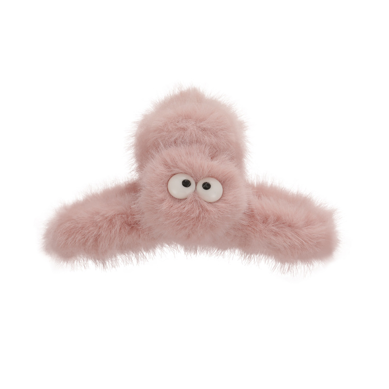 Άσχημο Γλυκό Πλισέ Κλιπ Μαλλιών με Μεγάλα Μάτια