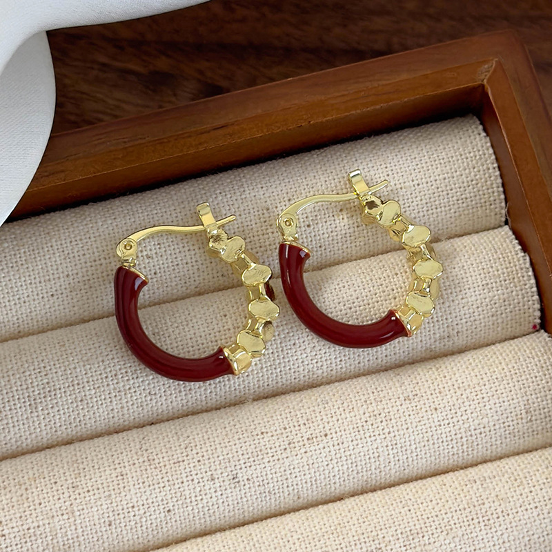 기하학 미니멀리스트 귀걸이