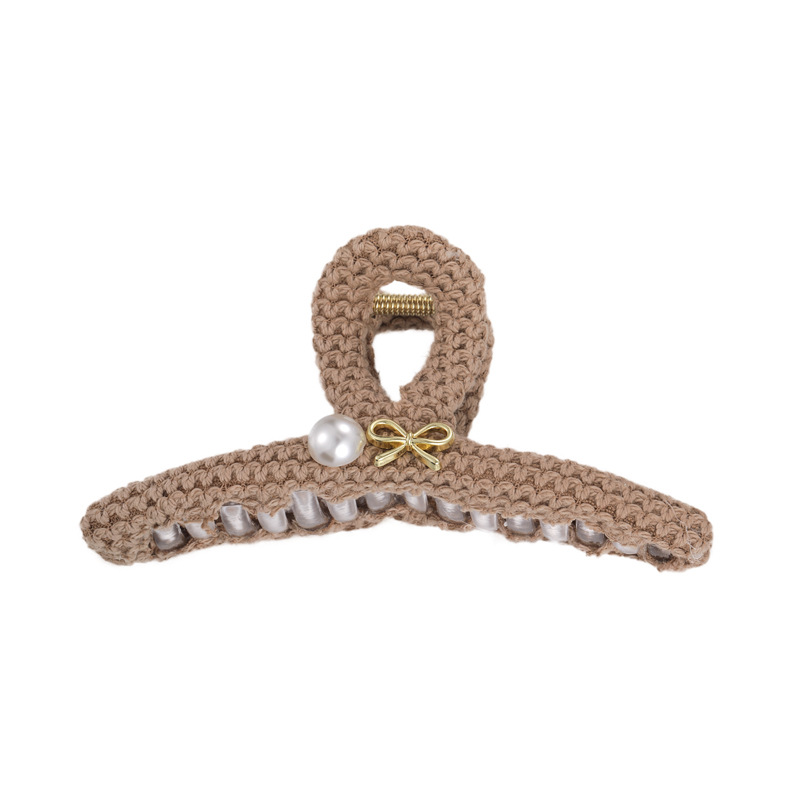 Zapinka do Włosów z Szydełkową Kokardą