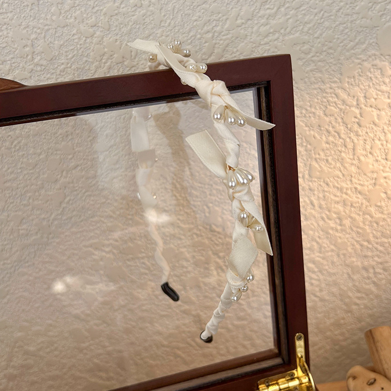 Bandă de Păr cu Aplică de Mărgăritar