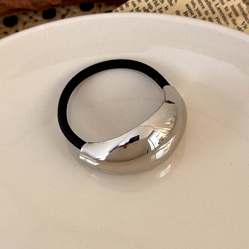 Minimalistische Geometrische Metall-Haargummis