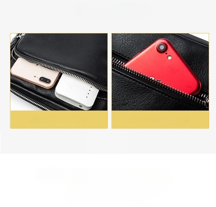 男性用クロスボディバッグ