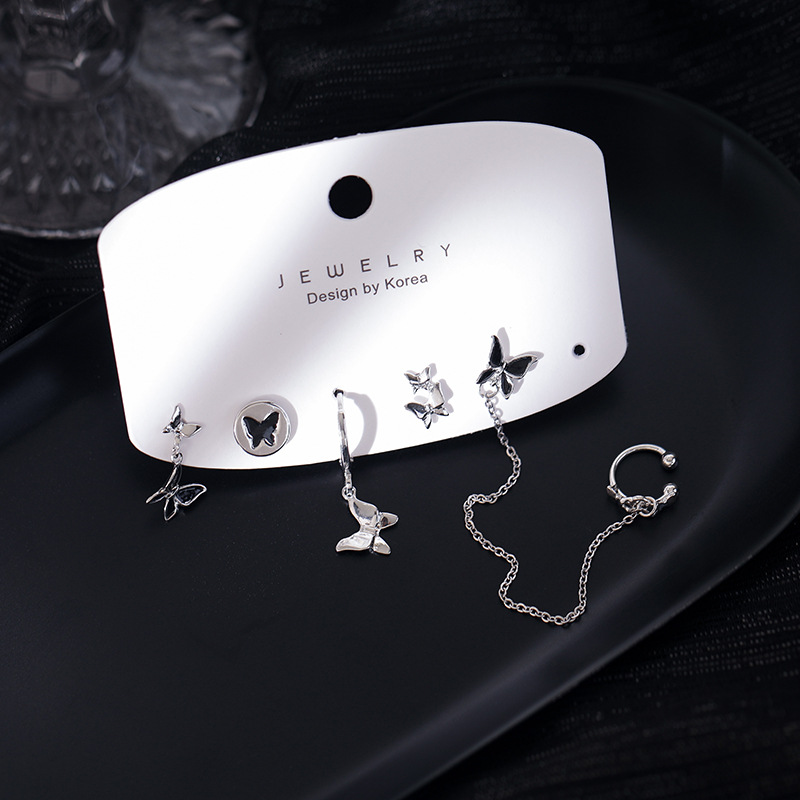 Orecchini a Pendente Farfalla