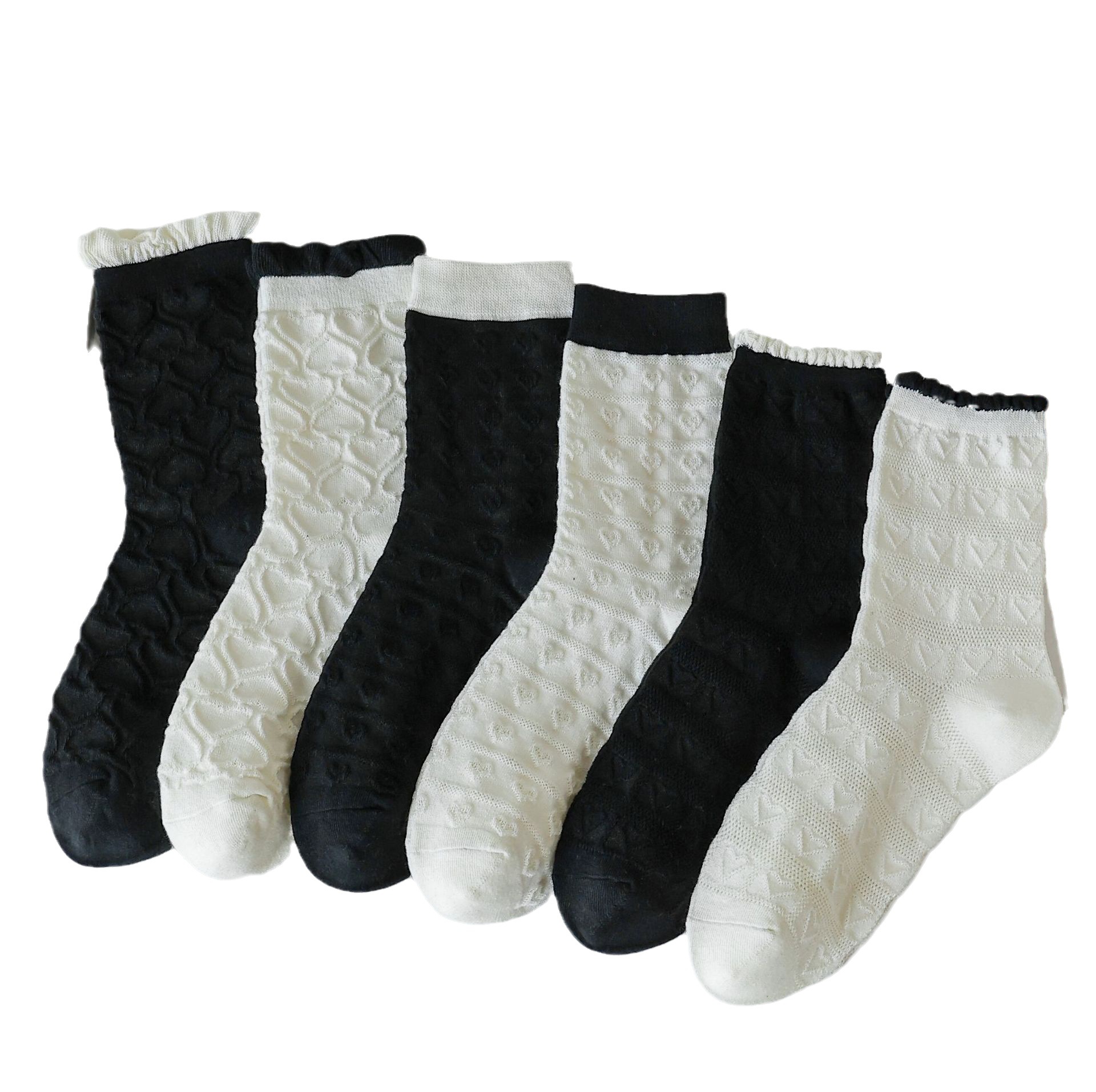 Meias 3/4 Coração para Mulher